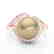 0.27 CTW VS/SI Diamond & Golden Pearl Designer Ring 14K