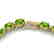 34 CTW Peridot & VS/SI Diamond Tennis Necklace White
