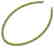 34 CTW Peridot & VS/SI Diamond Tennis Necklace White - 2