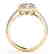2.05 CTW Certified VS/SI Diamond Solitaire Halo Ring - 2