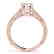 1.07 CTW Certified VS/SI Diamond Solitaire Ring 14K - 2
