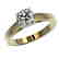 1.26 CTW Certified H-SI/I Quality Diamond Solitaire - 2