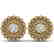 1.5 CTW Certified VS/SI Diamond Art Deco Stud Earrings