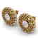 1.5 CTW Certified VS/SI Diamond Art Deco Stud Earrings - 2