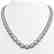 37.69 CTW Opal & Diamond Halo Necklace 10K White Gold