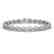 8.28 CTW Opal & Diamond Halo Bracelet 10K White Gold