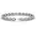 8.28 CTW Opal & Diamond Halo Bracelet 10K White Gold - 2