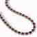 60.59 CTW Garnet & Diamond Halo Necklace 10K White Gold - 2