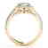 1.5 1.50 CTW Certified VS/SI Diamond Solitaire Halo - 2