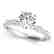 1.4 CTW Certified VS/SI Diamond Solitaire Ring 14K - 2