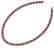 33 CTW Garnet & VS/SI Diamond Eternity Tennis Necklace - 2