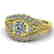 1.50 CTW Solitaire Certified VS/SI Diamond Ring 18K - 2
