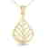 1.25 CTW Micro Pave VS/SI Diamond Necklace Designer 18K