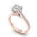 2.4 CTW Certified VS/SI Diamond Solitaire Art Deco Ring - 2