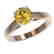 1.50 CTW Certified Intense Yellow SI Diamond Solitaire - 2