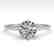 1.0 CTW Certified VS/SI Diamond Ring 14K White Gold