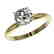 1.55 CTW Certified H-SI/I Quality Diamond Solitaire - 2