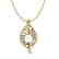 0.31 CTW VS/SI Diamond With White Pearl Necklace 14K