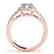 1.6 CTW Certified VS/SI Diamond Solitaire Halo Ring 14K - 2