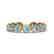 30 CTW Sky Blue Topaz & Micro Pave VS/SI Diamond