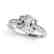 0.81 CTW Certified VS/SI Diamond 2 Stone 2 Stone Ring - 2