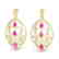 7 CTW Sapphire Pink & Micro Pave VS/SI Diamond Heart