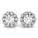 0.80 CTW Diamond Solitaire VS/SI Certified Halo 14K - 2