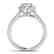 1.7 CTW Certified VS/SI Diamond Solitaire Halo Ring 14K - 2