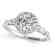 0.75 CTW Certified VS/SI Diamond Solitaire Halo Ring