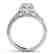 1.36 CTW Certified VS/SI Diamond Solitaire Halo Ring - 2