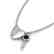 0.50 CTW Micro Black & VS/SI Diamond Key To The Heart