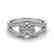 1.35 CTW Certified VS/SI Diamond 2 Stone 2 Stone Ring