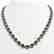 35.13 CTW Tourmaline & Diamond Halo Necklace 10K White