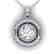 1.02 CTW Certified VS/SI Diamond Art Deco Necklace 18K