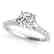 0.77 CTW Certified VS/SI Diamond Solitaire Ring 14K