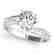 1.15 CTW Certified VS/SI Diamond Bypass Solitaire Ring - 2