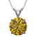 2 CTW Certified Intense Yellow SI Diamond Solitaire