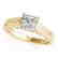 0.5 CTW Certified VS/SI Princess Diamond Ring 14K