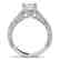 0.8 CTW Certified VS/SI Princess Diamond Solitaire Ring - 2