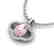 1.75 CTW Morganite & Micro Pave VS/SI Diamond Necklace - 2