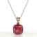 6 CTW Cushion Cut Pink Tourmaline Designer Solitaire - 2