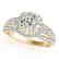2.25 CTW Certified VS/SI Diamond Solitaire Halo Ring