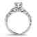 0.85 CTW Certified VS/SI Diamond Solitaire ring 14K - 2
