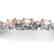11 CTW Morganite & VS/SI Diamond Eternity Bracelet 10K