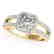 1.26 CTW Certified VS/SI Princess Diamond Solitaire