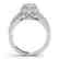 2 CTW Certified VS/SI Diamond Solitaire Halo Ring 14K - 2