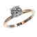1.01 CTW Certified H-SI/I Quality Diamond Solitaire - 2