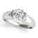 0.5 CTW Certified VS/SI Diamond Solitaire Ring 14K - 2