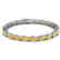 12 CTW Citrine & VS/SI Diamond Eternity Bracelet 10K - 2