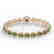 27 CTW Green Tourmaline & VS/SI Diamond Tennis Micro - 2